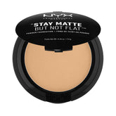 NYX Stay Matte Poudre Fond Beige Doux – emballage pratique pour usage quotidien et fini mat.