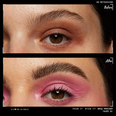 NYX Thick It Stick It, brosse qui définit les poils pour des sourcils structurés.