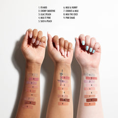 Applicateur doux offrant une application lisse et précise sur les lèvres.