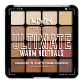 Palette Ombres Ultimes NYX, 16 ombres riches pour des regards intenses.