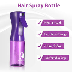 O BRUSHZOO brosse démêlante Purpe démêle sans casser les cheveux