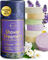 Galet douche aromathérapie O NATURALS Lavande pour détente aromatique