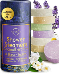 Galet douche aromathérapie O NATURALS Lavande pour détente aromatique