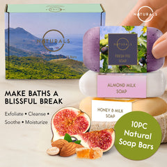 Savon lavande d'O NATURALS avec exfoliant léger, idéal pour une douceur sensorielle.