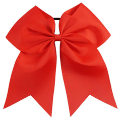 OAOLEER noeud pompon rouge 8 pouces, fixation légère et stable