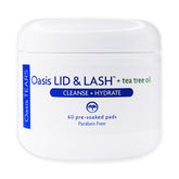 Lingettes Oasis LID & LASH pour paupières, nettoyage en douceur et parfum hydratant