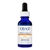 Sérum Obagi Professional-C 15 % – bouteille montrant l emballage et l étiquette