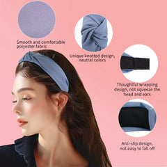Bandeau noué jaune obeoby, éclat lumineux pour un look quotidien.