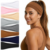 obeoby bandes sport wide, ensemble de 8 couleurs pour assortir vos tenues sportives et rester concentré