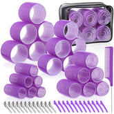 obeoby rouleaux cheveux 4 tailles ensemble polyvalent pour divers styles à domicile.