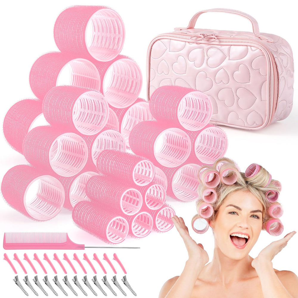 Rouleaux Obeoby 4 tailles ensemble pour boucles variées et faciles.