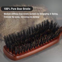 O BRUSHZOO pour cheveux – distribution des huiles naturelles et douceur.