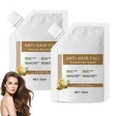 OBRVE 2Pcs anti-hair fall shampoo bottles for nourishing care.