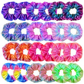 OCATO chouchou sirene métalliques brillants pour cheveux et poignet.