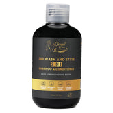 Ocean View Deep Waves Pomade: bouteille recto montrant le produit et l'étiquette