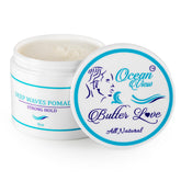 Ocean View Deep Waves Pomade — bouteille élégante pour des ondes nettes et définies.