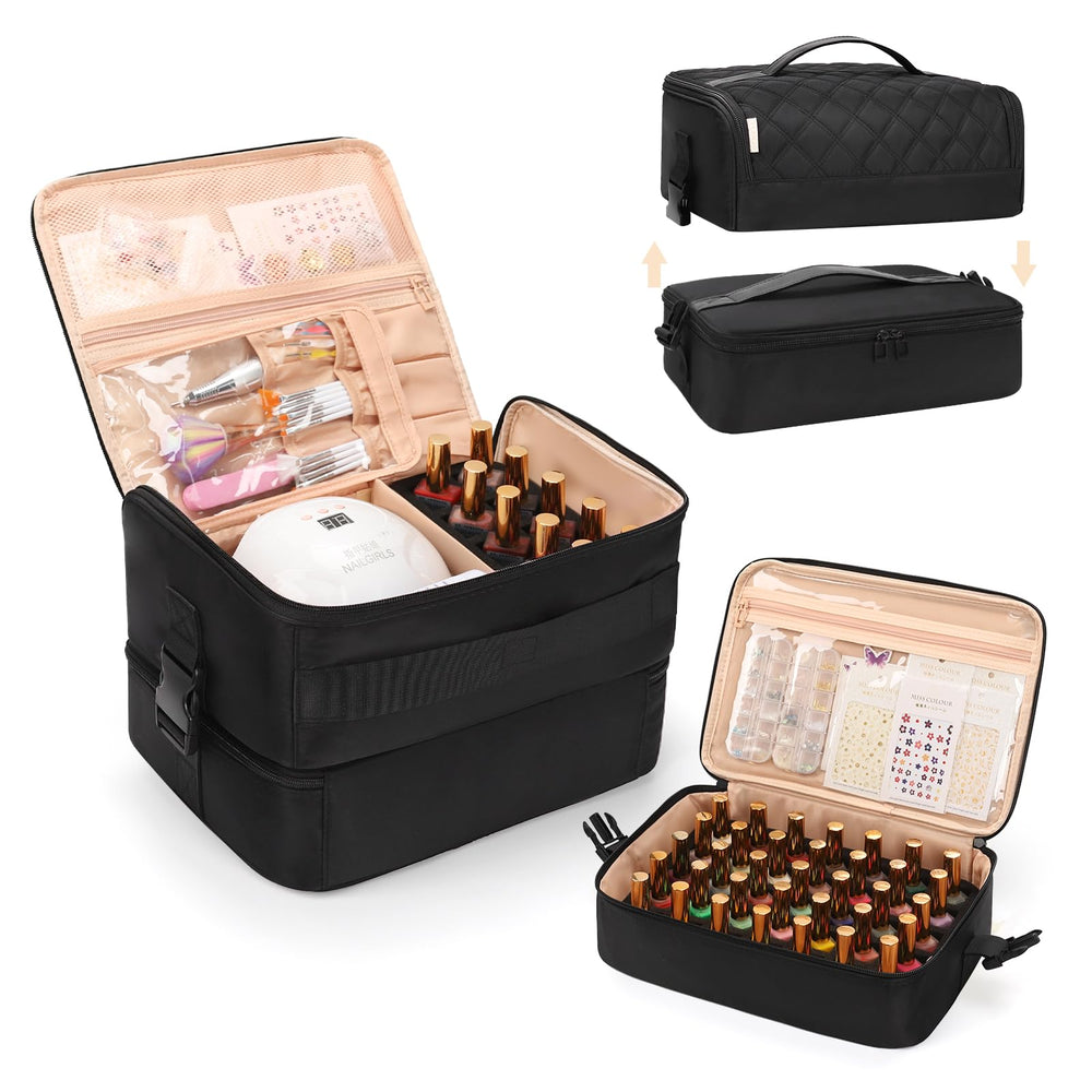 OCHEAL organisateur vernis avec lampe LED pour rangement clair.
