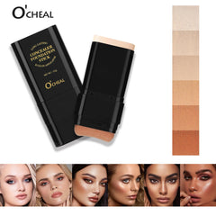 O'CHEAL Stick fond de teint contour brosse double facilitant l'application précise.