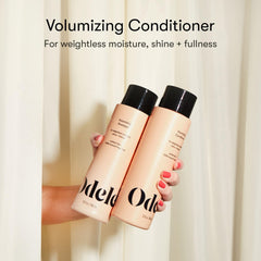 Odele Conditionneur Volume, texture crème légère pour cheveux soyeux.