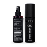Déodorant O'DEO homme sans aluminium en bouteille 4oz, prêt à l'emploi.
