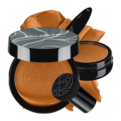 OETUIOW crème cc éponges-coussin-flacon: application douce et couvrance naturelle.