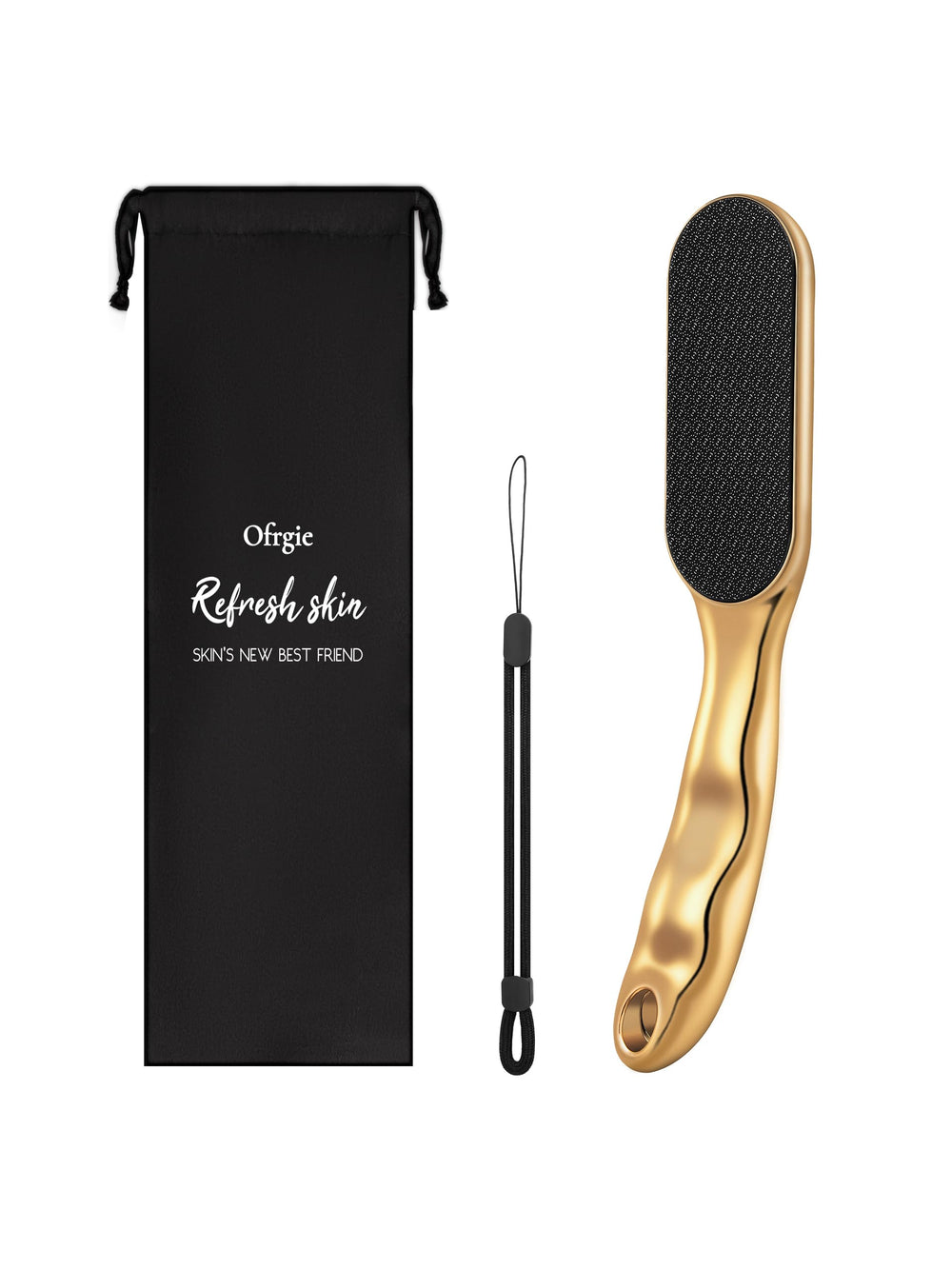 Ofrgie file-pieds nano-verre pour une exfoliation douce et efficace des talons.