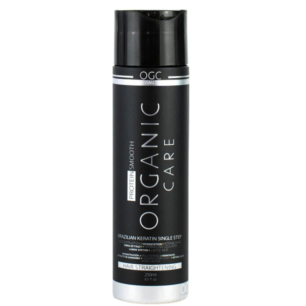 OGC Protéine Lisse – bouteille du soin capillaire pour cheveux lisses et sans frisottis.