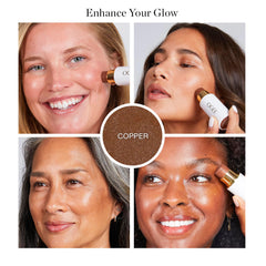 Ogee Sculpted Face Stick – texture crème douce offre une application fluide