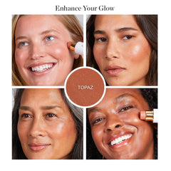 Ogee Topaze pêche mat, profil contour léger et effet lumineux