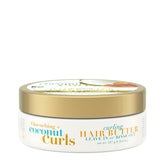 OGX Quenching Coconut Curls pot de beurre pour définition des boucles.