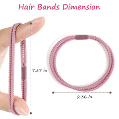 OHCISP serre-têtes bohème rose: 4 styles pour des coiffures variées et rapides.
