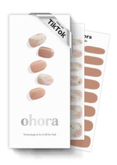 Ohora Almond Blossom – motif nude, look naturel et tenue durable.