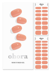 Ohora emballage bandelettes creme soleil, pratique pour un relooking express des ongles.