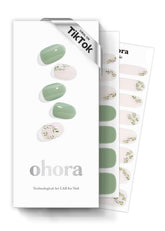 Ohora N Spring Garden bande vert motif, aspect elegant et durable