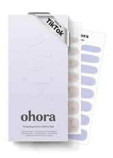 Ohora Bandes Ongles Semi-Cuits N Frozen Mirror – ensemble complet prêt à poser