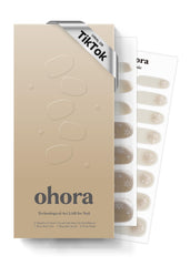 ohora Bandes Ongles Semi Cures N Snow Spell affichage ensemble pour une manucure rapide