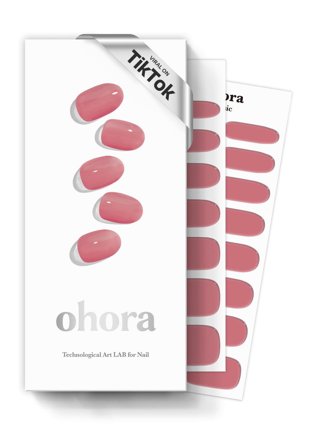 ohora N Juliet rose solid : fini durable pour des ongles élégants.