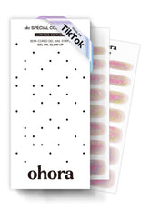 ohora N Rainbow Bomb arc-en-ciel ombré sur ongles, pose durable