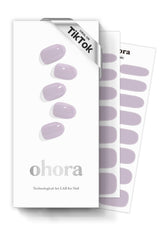 ohora Strips Ongles Crème Lavande – pose rapide et durable.