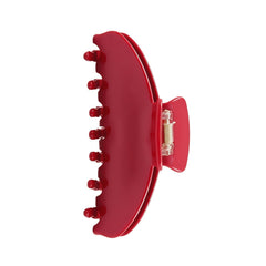 Pinces OideGuiing en acétate rouge cerise pour tenue sûre au quotidien.