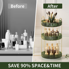 Oifecsie grande capacité: rangement pour soins et parfums