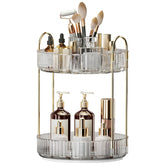Oifecsie rotateur 360° pour maquillage, accès rapide et organisé sur la coiffeuse.
