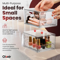 Oizeir acrylique durable et clair, design élégant au quotidien.