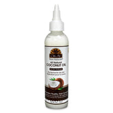 OKAY huile de coco pur pour cheveux, nourrissante et lumineuse.