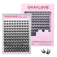 OKAYLOVE Clusters Cils Lapin : regard éveillé et effet manga naturel.