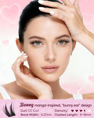 OKAYLOVE Clusters Cils Manga Pointe : regard agrandi et style audacieux.