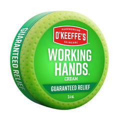 O'Keeffe's Working Hands dans le pot, hydratation intense pour mains sèches.