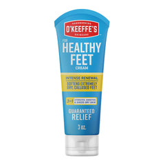 O'Keeffe's Crème rénovatrice intense pour pieds – exfoliation et hydratation rapide.