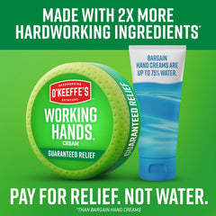 O'Keeffe's Working Hands applying after washing for lasting hydration