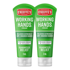 O'Keeffe's Working Hands bottle applying moisture for extreme dryness relief